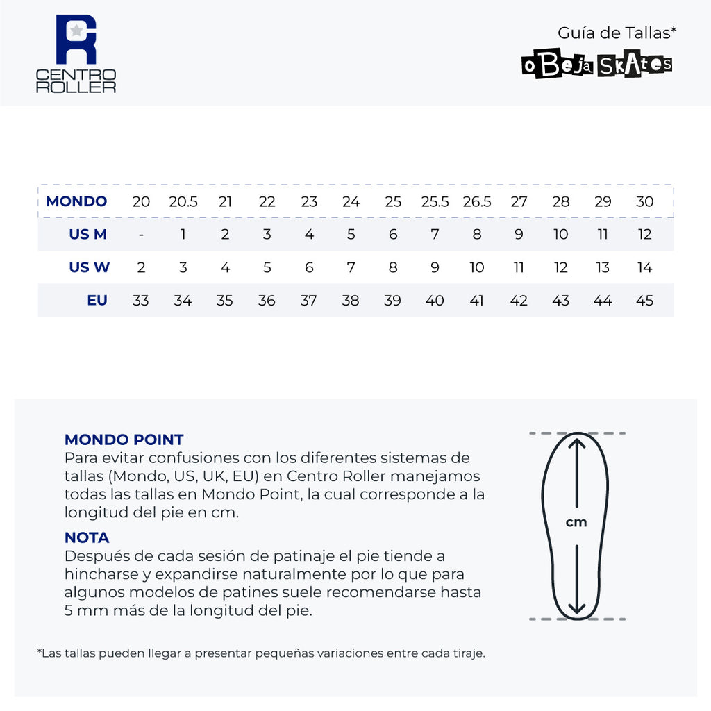 Patines oBeja Skates Summer Rainbow
