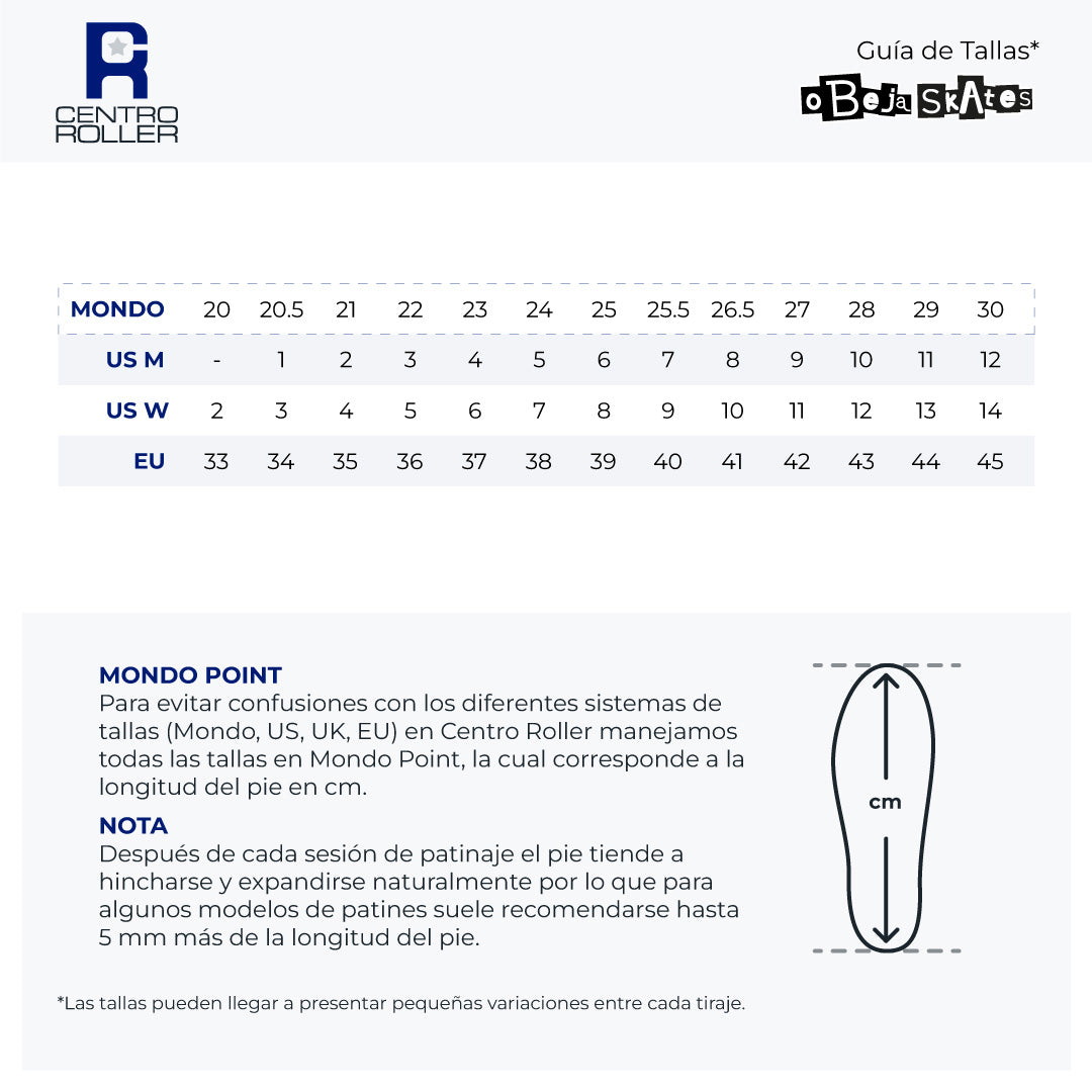 Patines oBeja Skates Summer Rainbow