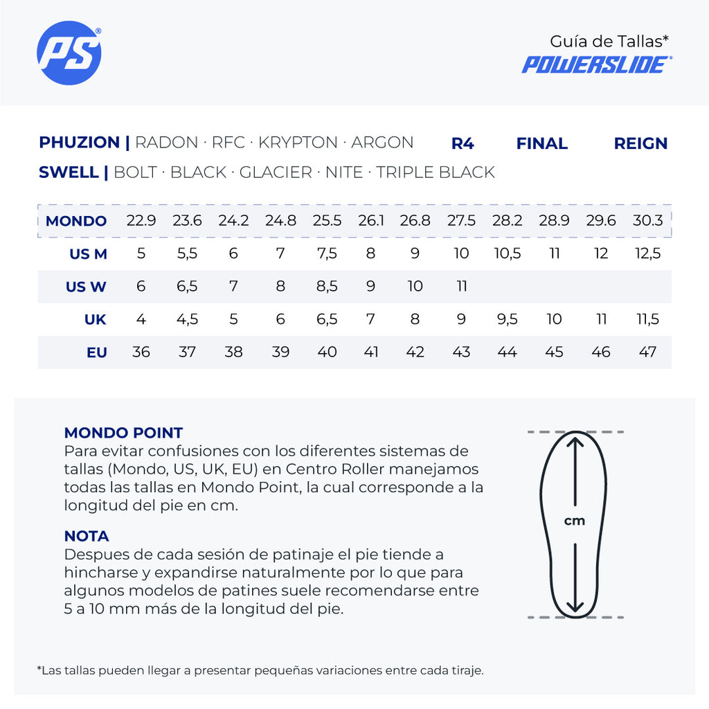 Patines Powerslide Swell Nite 125
