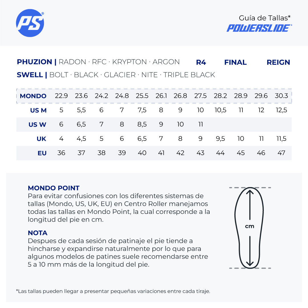 Patines Powerslide Swell Nite 125