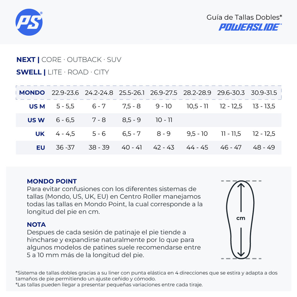 Patines Powerslide Next Black Red 110