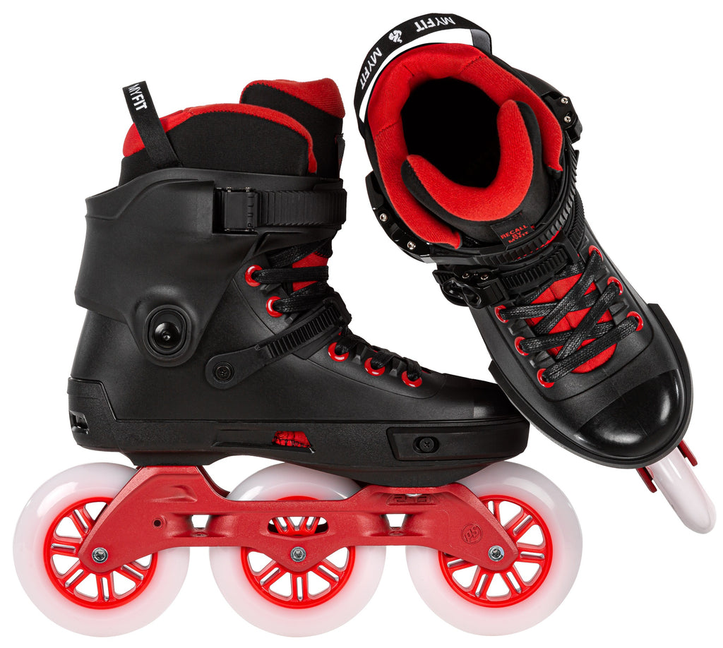 Patines Powerslide Next Black Red 110