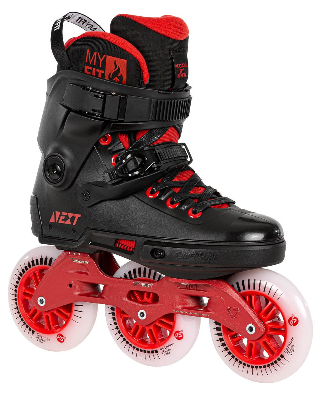 Patines Powerslide Next Black Red 110
