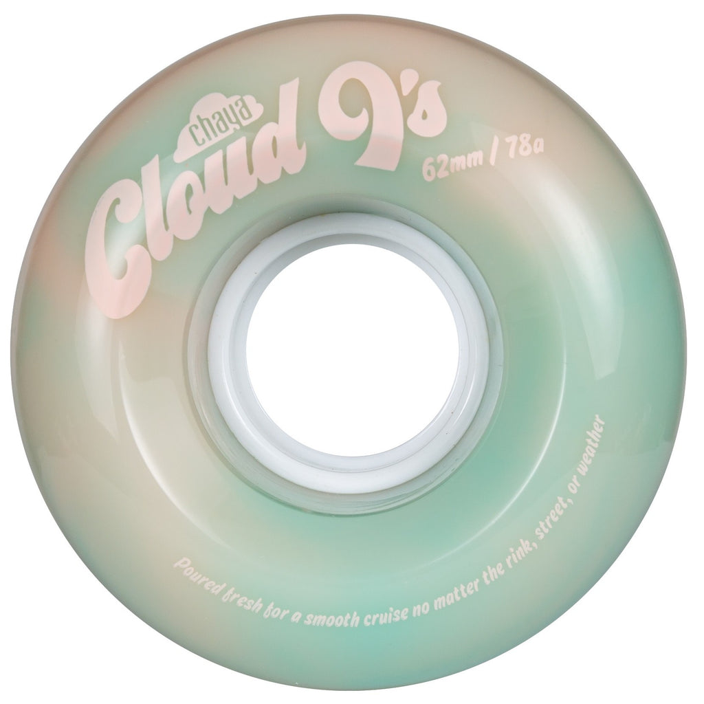 Ruedas Chaya Cloud 9's 62mm (4-Pack)