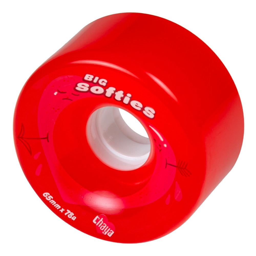 Ruedas Chaya Big Softies Red 65mm (4-Pack)