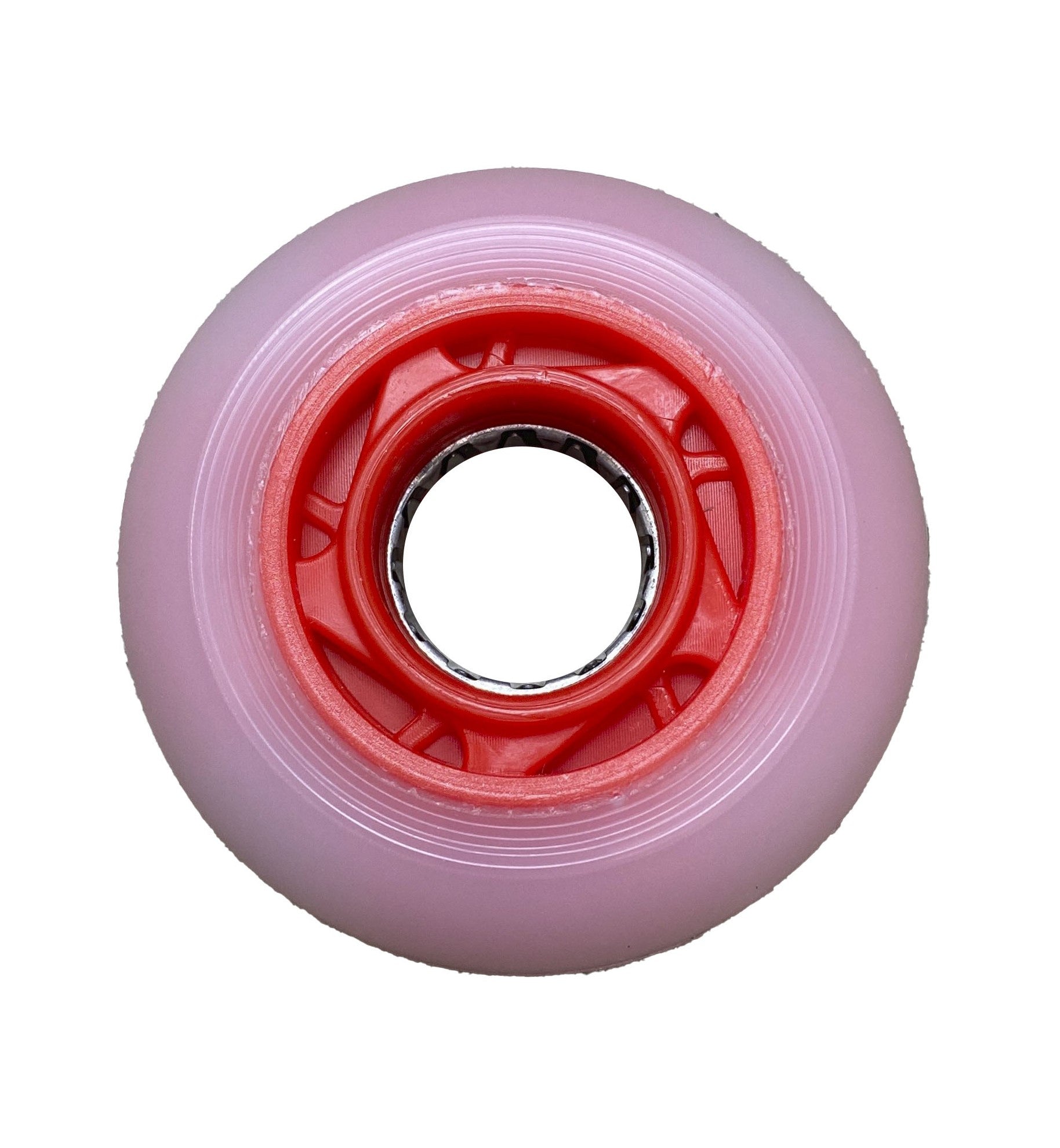 Rueda Led Colors Red 62mm