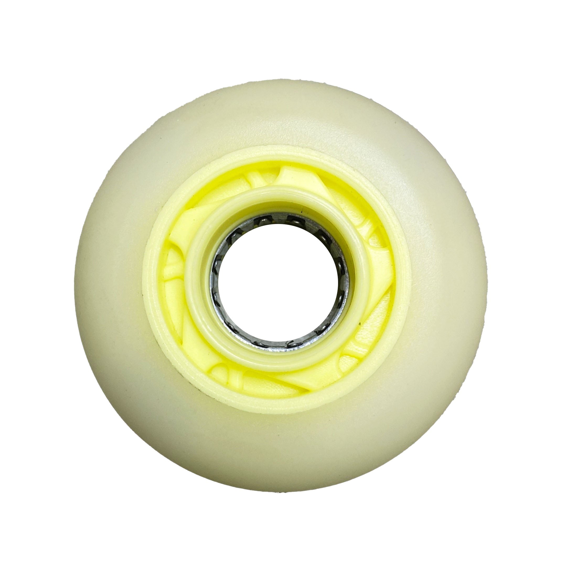 Rueda Led Colors Yellow 62mm