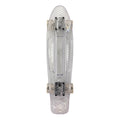 Patineta Fish White Glass