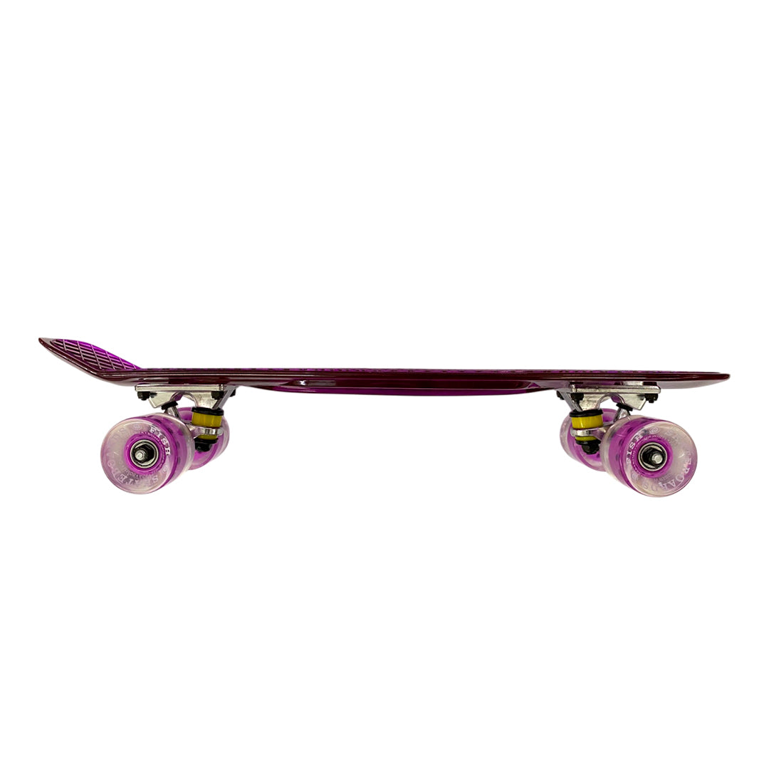 Patineta Fish Purple Glass