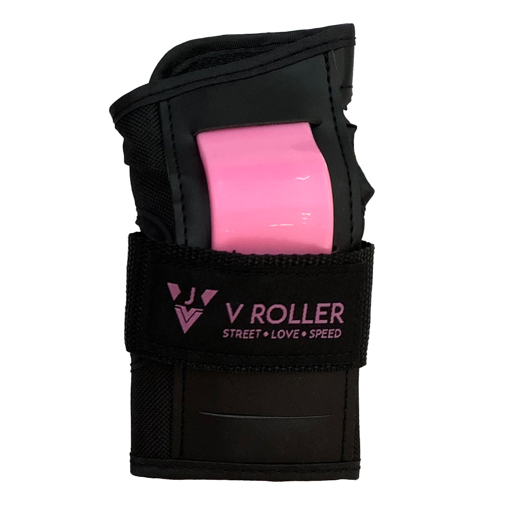 Tripack De Protecciones V Roller Black/Pink