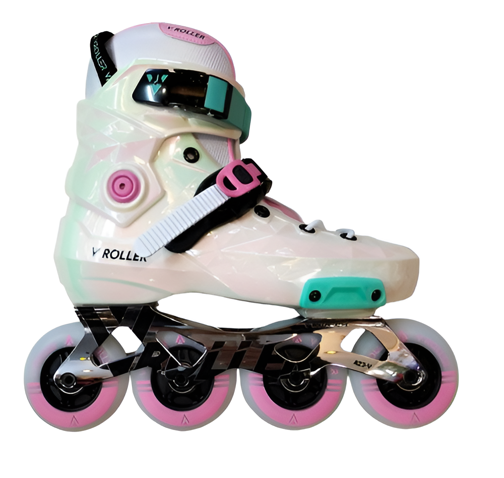 Patines V Roller Love Speed White Chrome Mint