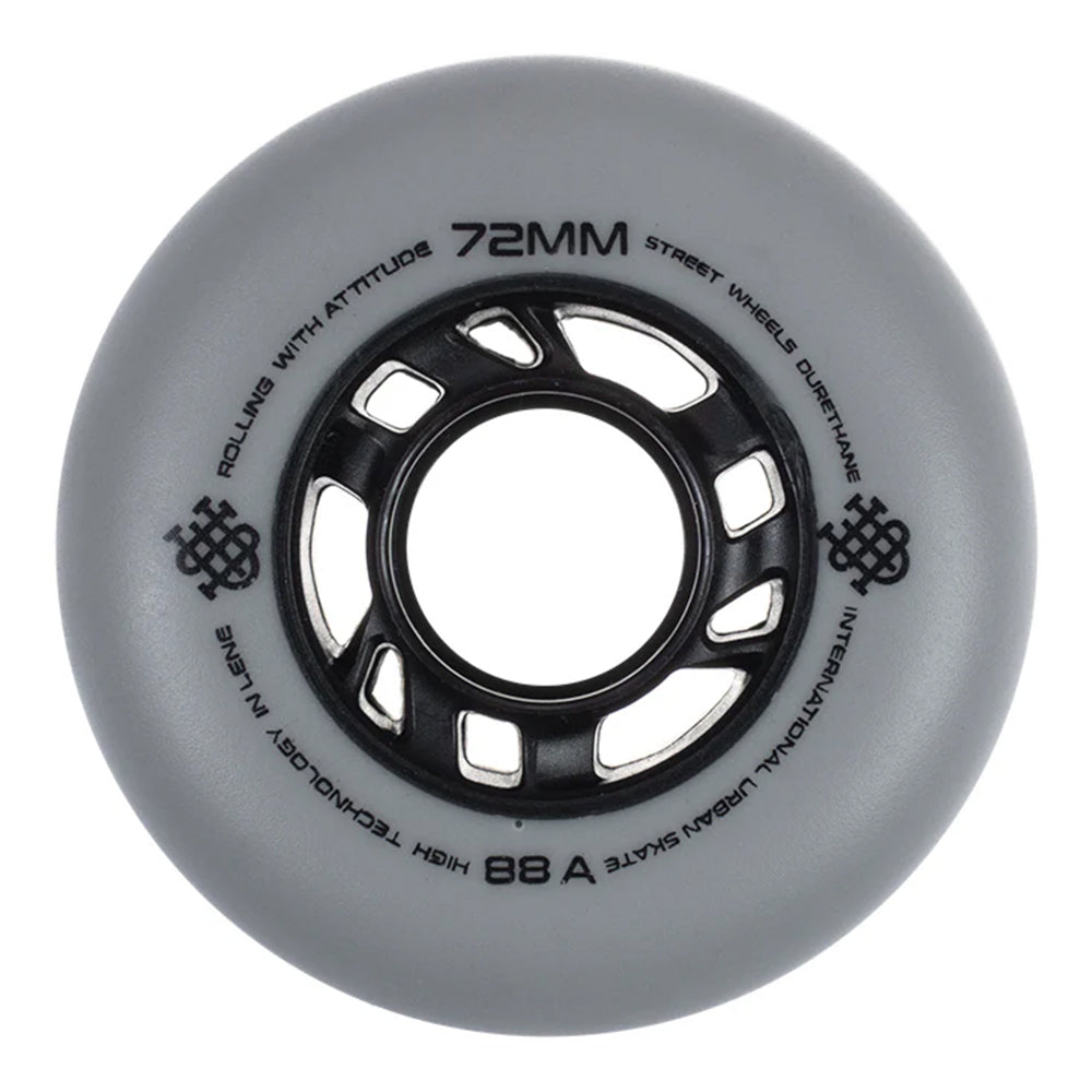 Ruedas IUS Gris 72mm (8-Pack)