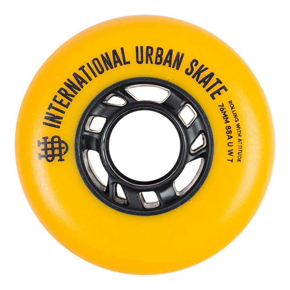 Ruedas IUS Mostaza 76mm (8-Pack)
