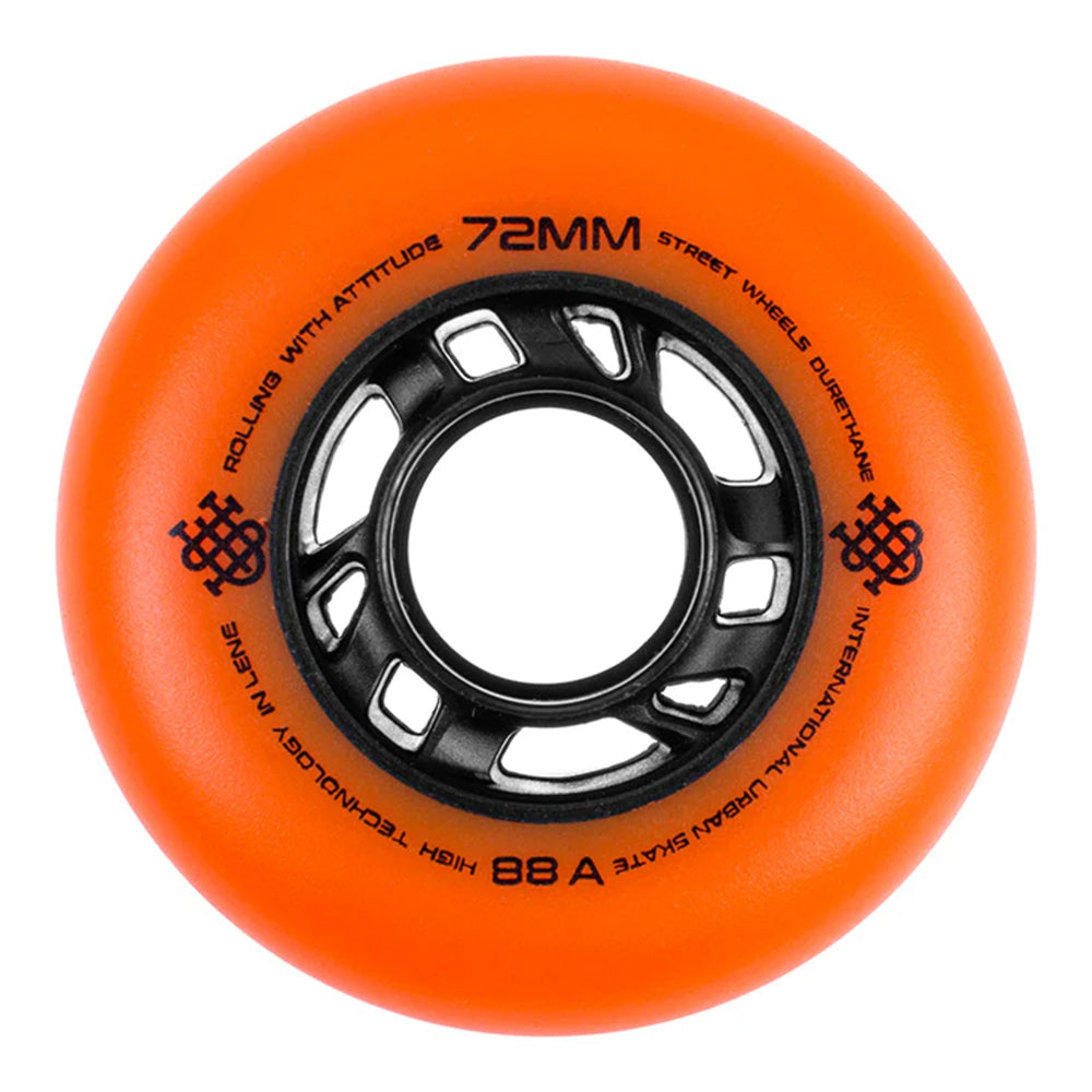 Ruedas IUS Naranja 72mm (8-Pack)